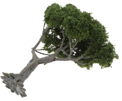 BESPORTBLEModèle Arbre Miniature Olive Vert pour Décoration Diorama Modèle 12cm Idéal pour Train Jardin Et Scènes De Paysage
