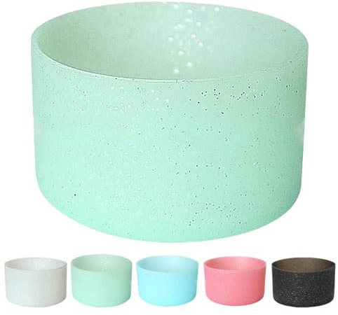 Bottes en silicone à paillettes pour bottes Stanley 590 ml, 850,5 g, 1200 ml, protection de fond brillante pour accessoires Stanley, 7,5 x 4,5 cm, housse de protection antidérapante pour bouteille