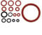 15 Pcs Sealing O-Ring Brewing Kit, Coffee Machine Seal Set, Silicone O-Rings Gasket Fits for Saeco/Gaggia/Spidem Coffee Machines