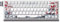JSJTKeys Plum Blossom Theme White Keycap,PBT Side Printed Translucent Keycaps, 74 Keys Cherry Profile Keycap Set Suitable for Cherry MX Switches 60/61/65/67/68 Mechanical Keyboards(Key Caps Only)
