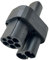 SEAYACK Hocheffizienz CCS2 Adapter Tragbarer CCS2 Ladekonverter Schnellfixes Sorgt Für Eine Sichere Und Stabile Ladung