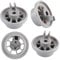LIFKICH 4Pcs Dishwasher Roller Wheels Replacement for Durable Dish Rack Wheels Easy to Install Compatible with Bosch Enhance Dishwasher Stability