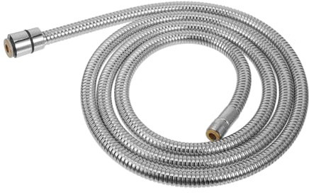 TEHAUX 2m Flexible Tube De Douche Acier Inoxydable Résistant Haute Pression Anti-torsion Pour Pommeau Avec Filetage Mâle Et Femelle Accessoires Robinetterie Bain