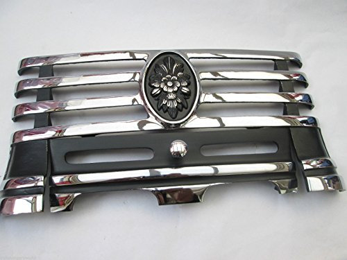 IRONMONGERY WORLD®Gas Electrical Solid FIRE Fret FIRE Front FIRE Grate Surround Ashtray Cover Charisma/Floral (Polished Chrome)
