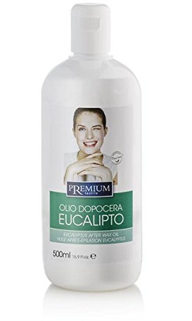 Premium Eukalyptus After Wax Öl, kühlt, pflegt, entfernt Wachsreste nach dem Wachsen - Waxing Kit, 500ml