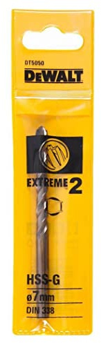 DeWalt Extreme 2 Metal Drillbit 7.0 x 109mm DEWDT5050QZ