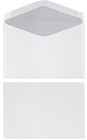 Herlitz Briefumschlag C6 Nassklebend, 25 Stück mit Innendruck in Folienpackung, eingeschweißt, weiß