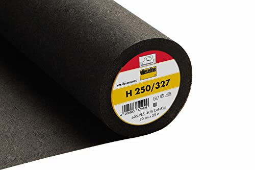 Vlieseline H250 grafit, pro Meter