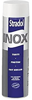 Topsol Stradol Inox Aérosol Nettoyant Ménager Four et Métal 750 ml