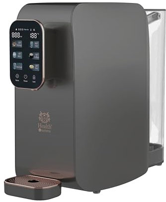 LG Health Purificador de Agua con Sistema de Ósmosis Inversa Compacta - Dispensador de Agua Potable con 6 Niveles de Temperatura - Máxima Filtración de Tóxicos - Sin Instalación - Filtros Incluidos.
