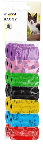 CROCI Sac Ramasse Crottes pour Chien 14 x 20