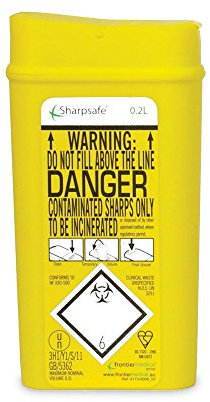 Reliance Medical 0.2 Litre Sharps Container