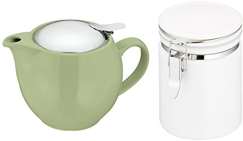 ZEROJAPAN Geschenk Set Universal Teekanne für 3 Personen und Tee Kanister Artischocken zg-005 AR (Japan Import)