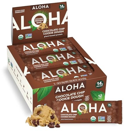 Aloha Protein Bar Chocolate Chip Cookie Dough 1.9OZ