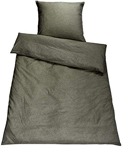 SETEX Bettwäsche, Khakigrün, 200x135 cm