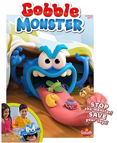 Goliath Games Gobble Monster Kinderspiele, ab 4 Jahren, für 2–4 Spieler