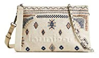 Desigual Damen bols_regasita dortmund Across Body Bag, Weiß, Einheitsgröße EU