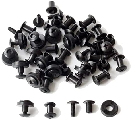 Danlai 24 stücke Tek Lok Schraube Set Chicago Schraube mit Waschmaschine für DIY Kydex Hülle Hand Werkzeugteile