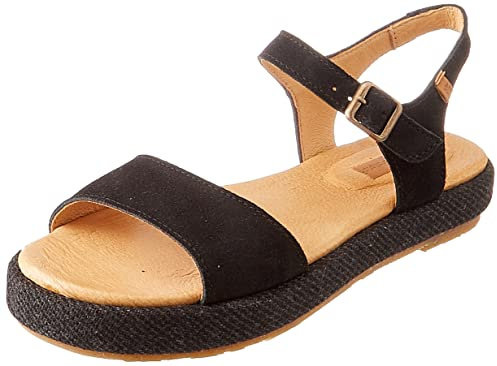 El Naturalista Damen Bosana Sandale, Schwarz, 41 EU