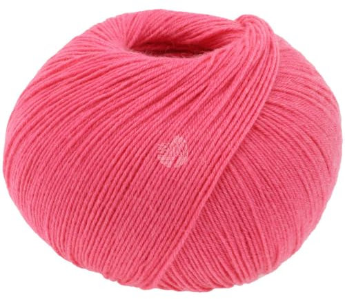 LANA GROSSA Meilenweit Seta | Sockengarn mit Seidenanteil, waschmaschinenfest | Handstrickgarn 55% Schurwolle (Merino), Polyamid, & Seide | 100g Wolle zum Stricken & Häkeln | 400m Garn FB33