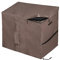 MunteLock Waterproof Garden Shed Cover, Outdoor Storage Box Covers with Quick-Opening Slope Top Compatible with Store It Out Series, 420D Oxford Brown (135 * 75 * 114cm)