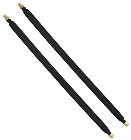 YINETTECH 2PCS SMA Window Coaxial Cable 30cm SMA Male to SMA Female Flat Cable for Helium HNT Miner Antenna WLAN WiFi Antenna 3G/4G LTE Antenna Gateway Router