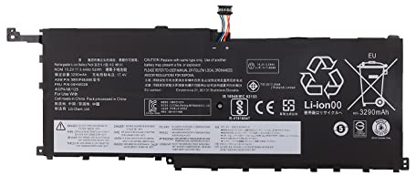 SwarKing Batterie de rechange pour ordinateur portable Lenovo ThinkPad X1C Yoga Carbon 6Th 20FB002VGE 20FB003RGE 20FB0043GE 00HW028 SB10F46466