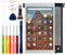 Duotipa Nuevo Conjunto de digitalizador de Pantalla táctil LCD para Amazon Kindle Fire HD 10 9th 2019 Diaplay LCD para M2V3R5 con Kit de Herramientas de reparación técnica.-Blanco