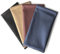 Edison & King Brillenetui im 4er-Pack aus weichem Kunstleder mit Schnapp-Verschluss (Gold Mix)