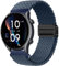Issinlky Bracelet Tressé Nylon 22mm pour Amazfit GTR 47mm/2/2e/3/3 Pro/4/4 Pro/Stratos 3/2, Xiaomi Watch S1/S1 Active/Mi/S3/2 - Élastique