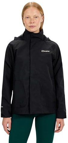 Berghaus Women's Sibsey Parka, Jet Black, 12