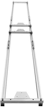 Rail de guidage en aluminium, 106,3 pouces, rail de guidage pour bois de construction