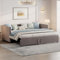 FOERPL Sofá Cama Convertible 90/180 x 200 cm, Sofá Cama 2 Plazas Tela de Terciopelo Cama Individual Nido Cama Doble Marco de Cama Extensible Cama Acolchado Cama Sofá 2 Personas (Gris A)