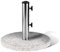 KEPLIN Support de Base de Parasol 12 kg – Support de Parasol en Granit Robuste pour Jardin, mobilier d'extérieur, auvent, tonnelle, auvent – Résistant aux intempéries – Convient aux poteaux de 45 mm