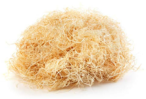 1kg Holzwolle Fichte Natur in Premiumqualität | 100% Öko | Ideal als Füllmaterial für Deko, Geschenkverpackungen & Präsentkörbe lebensmittelecht & hygienisch