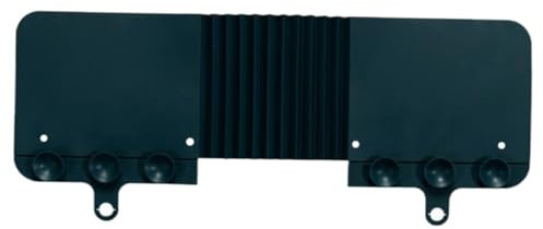 HOMSFOU 1 x Saugnapf-Barriere für Spüle, Spritzwasserschutz für Küche, Badezimmer, Material mit starker Haftung, zufällige Prävention