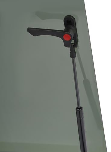 Finestra per camper 800 x 500 mm, camper a 85°, con zanzariera e tenda avvolgibile, finestra laterale, finestra esterna per roulotte e furgone