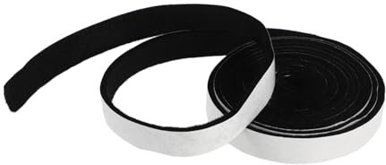 KONTONTY Hochtemperatur Dichtungsband für Türen und Selbstklebend für Grills und Keramiköfen Langlebig und Vielseitig Sorgt für Versiegelung