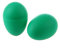 UWYRKSW 1 Paar Kunststoff Percussion Musical Ei Maracas Shaker (Gruen)