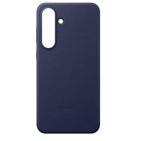 Samsung Galaxy Official Kindsuit Faux Leather Case for S25 FE, Dark Blue