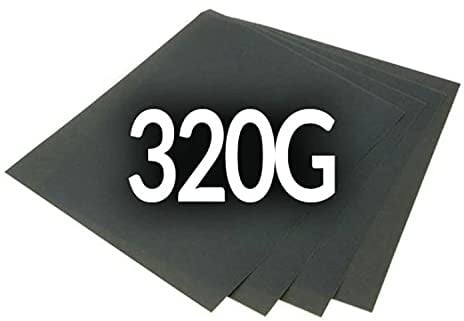 Faithfull AWDP320 Wet and Dry Paper Sheets A320 (Pack of 25)