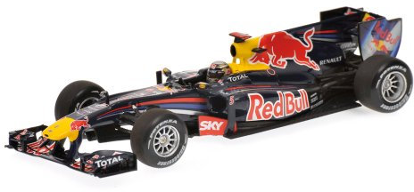 MINICHAMPS 410100205 - Red Bull Racing Renault RB6 - Sebastian Vettel, Maßstab: 1:43