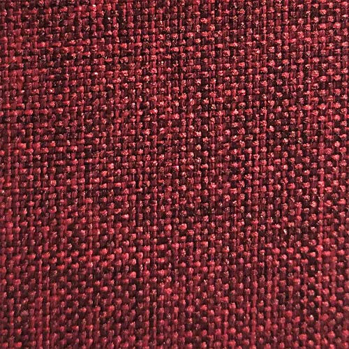 Arketicom Italian Faltmatratze TOUF, The Bed That Becomes a Puff, Blue Jeans Fabric Base and External Cover Red Bordeaux 80x63x45 cm Artisans Italian Product 100% Hand Made