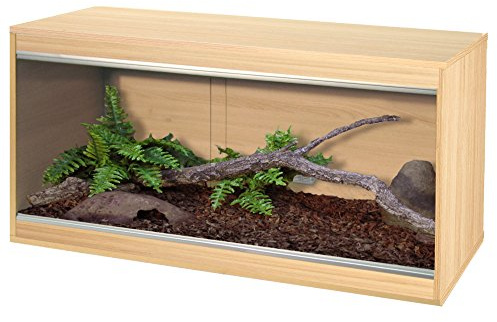 Other Vivexotic Repti Home Vivarium Medium Oak 862x375x421mm, clear