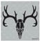 Stencil1 6 x 6 Schablone Deer Skull, Acryl, Mehrfarbig