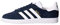 adidas Gazelle, Zapatillas Unisex adulto, Collegiate Navy White Gold Metalic, 38 2/3 EU