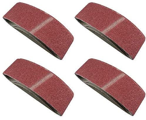 Belt Power Finger File Sander Abrasive Sanding Belts 533mm x 75mm 40 Grit 20 PK