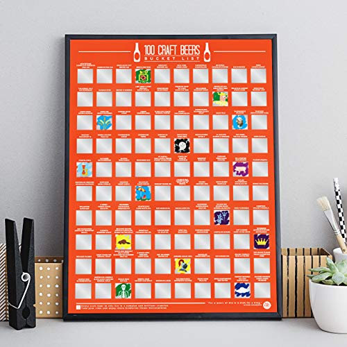 Scratch Off Bucket List Craft Beers