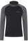 Mountain Warehouse Mens Long Sleeves Rash Vest - Quick Drying Rash Guard, Prevents Chafing, UPF50+ Sun Protection with Flat Seams - Spring Summer, Swimming & Surfing Dark Grey XL