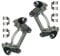 2x Bremssattelhalter Hinterachse links rechts